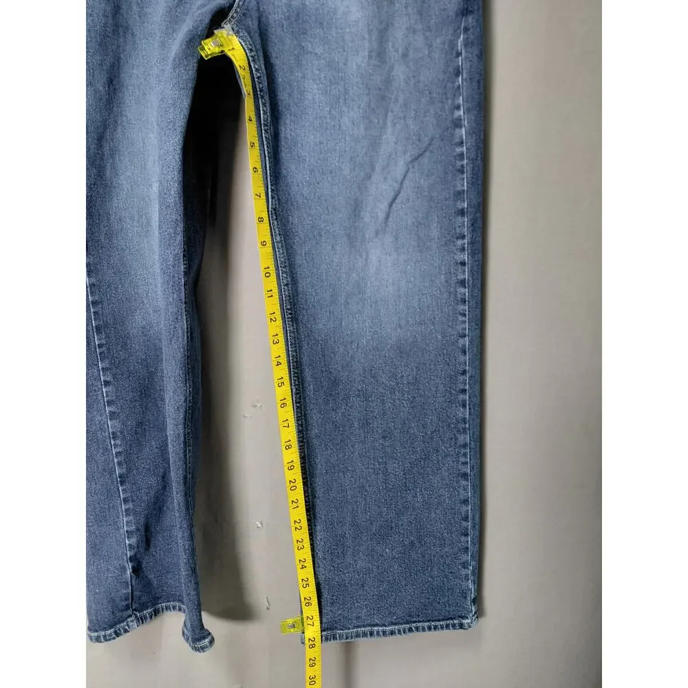 Levi's Signature Blue Straight Leg Relaxed Fit Jeans Men Size W40 L30